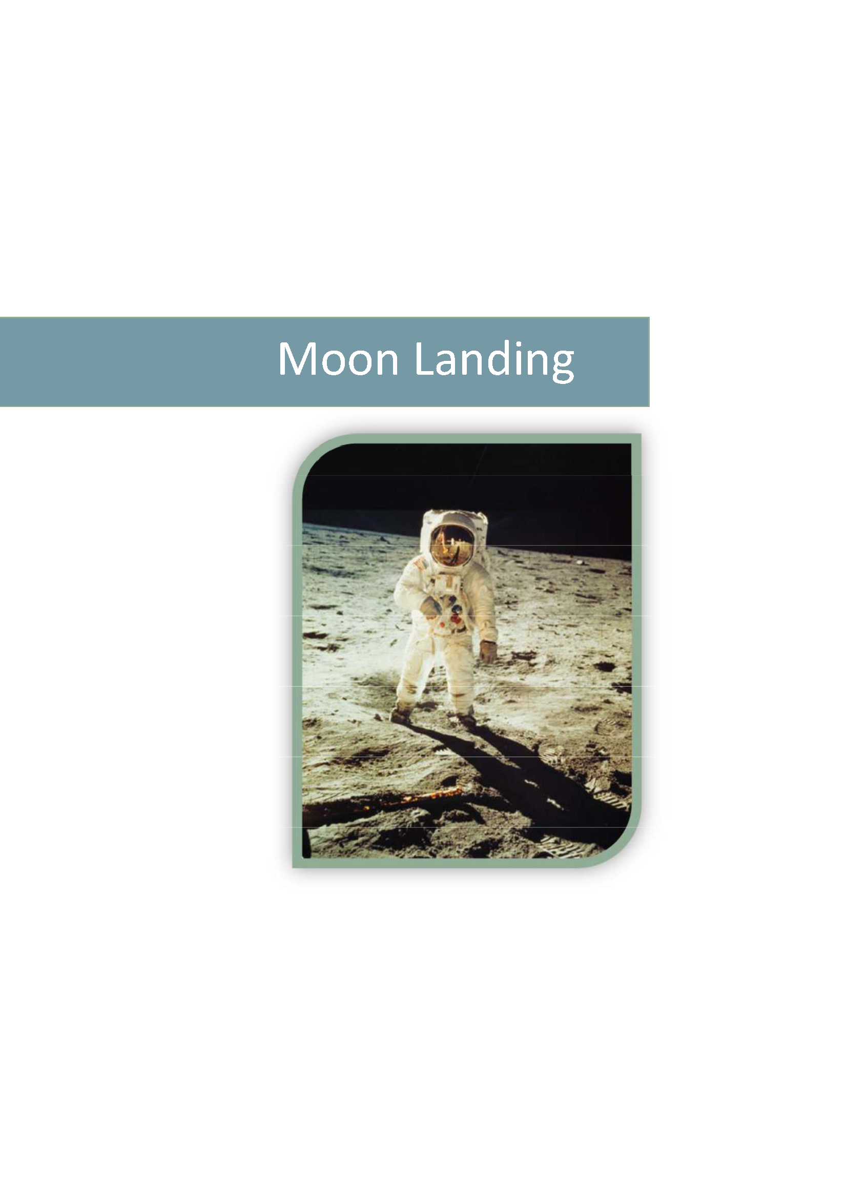 moon landing activity